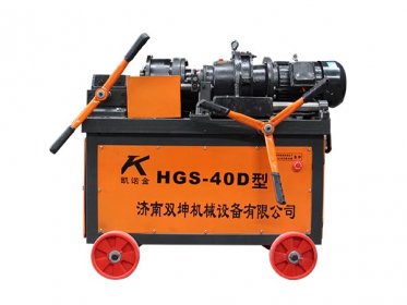 滾絲機廠家分析調(diào)整滾牙輪牙位及中心距離